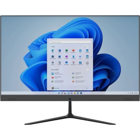 Моноблок IRU P233 23.8" Full HD i3 1005G1 (3.6) 8Gb SSD256Gb Free DOS GbitEth WiFi BT 120W Cam черный 1920x1080