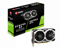 ���������� MSI PCI-E GTX 1650 D6 VENTUS XS V1 NVIDIA GeForce GTX 1650 4096Mb 128 GDDR6 1485/12000 DVIx1/HDMIx1/DPx1/HDCP Ret
