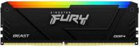  KINGSTON 8GB DDR4 3733MHz DIMM FURY Beast Black RGB XMP KF437C19BB2A/8 CL19, 1.35V 288-pin Non-ECC