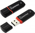 USB Flash  8Gb SmartBuy Crown Black (SB8GBCRW-K)