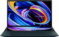 Ноутбук ASUS Zenbook Duo 14 UX482EA-HY221R Intel Core i7-1165G7/32GB LPDDR4X/1TB SSD/14,0" Touch FHD IPS 1920X1080/ScreenPad+ (12.65" 1920 x 515)/Windows 10 Pro/1.6Kg/Celestial Blue/Stylus,Stand,Sleeve 90NB0S41-M002S0