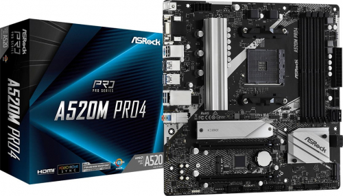   ASROCK A520M PRO4 (AM4, mATX)