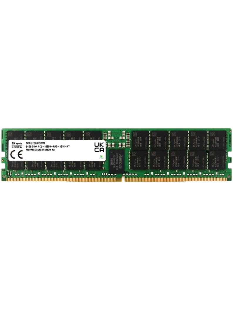 Оперативная память Hynix DDR5 64GB RDIMM 7200Mbps ECC Registered 2Rx4, 1 year, OEM
