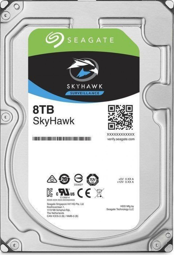   8Tb SATA-III Seagate SkyHawk Surveillance (ST8000VX004)