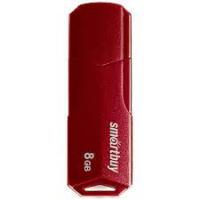 USB Flash  8Gb SmartBuy Clue Red (SB8GBCLU-R)