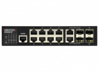 ���������� 8 x GE + 2CG + 2 100/1000 SFP L2+ Switch, fan-less design Edge-corE 5