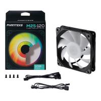  PHANTEKS M25 DRGB Black 120x120x25 (PWM, 20./, 500-2000 /, 35.7dBa) / PH-F120M25_DRGB_PWM_BK01_RU