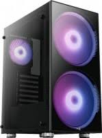  MidiTower Aerocool Python (ATX/micro-ATX/mini-ITX,  , 1x USB3.0, 2x USB2.0, 2x 20cm A.RGB fans Tempered Glass) (4718009158689)