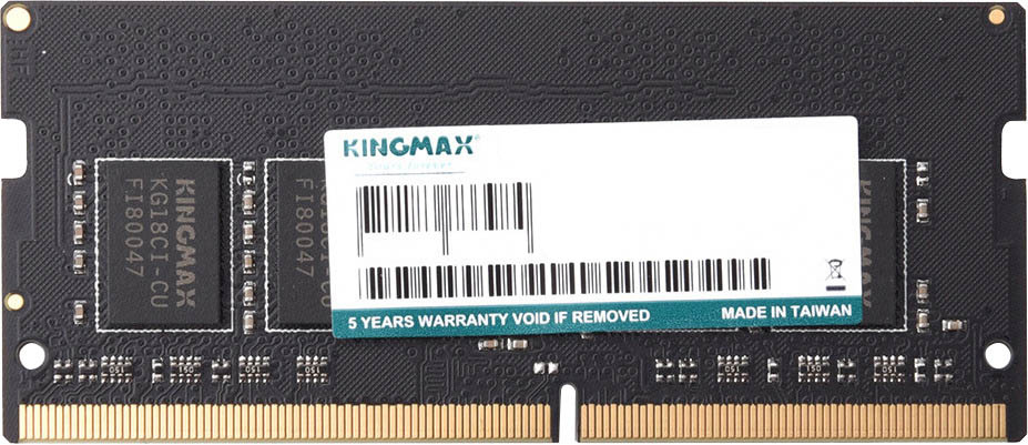   16Gb DDR4 2666MHz Kingmax SO-DIMM (KM-SD4-2666-16GS)