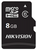 Флеш карта microSDHC 8GB Hikvision HS-TF-C1(STD)/8G/ZAZ01X00/OD (без SD адаптера)