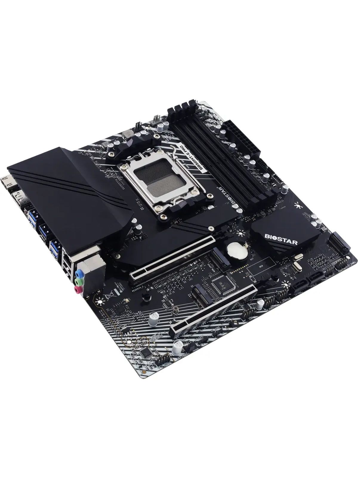 Материнская плата Biostar B850MT-E Pro Socket AM5 AMD B850 4xDDR5 mATX AC`97 8ch(7.1) 2.5Gg RAID+HDMI+DP
