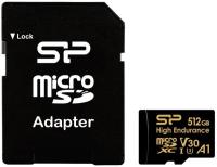 ���� ����� microSDXC 512GB Silicon Power SP512GBSTXDV3V1H Superior V30 A1 + adapter