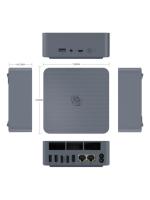 ����-�� Beelink EQR5-D4, AMD Ryzen 5 5500U/16 �� DDR4/500 �� SSD/AMD Radeon Graphics/��� ��, ����� (BL/EQR5-D4/5500U/16G/500G/Milky Grey)