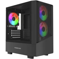 ������ Powercase Mistral Micro A15B, Tempered Glass, 3x120mm FRGB fan, ������, mATX  (CMMA15B-L3)