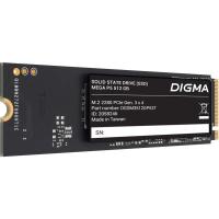 SSD  Digma Mega P5 DGSM3512GP53T 512, M.2 2280, PCIe 3.0 x4, NVMe, M.2, rtl