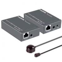 HDMI-    ORIENT VE045IR, HDMI extender (Tx+Rx),    60     Cat5e/6, HDMI 1.4, 1080p@60Hz/3D, HDCP, . . HDMI,   . .( IR-TX/Rx  ),  5/1 (31323)
