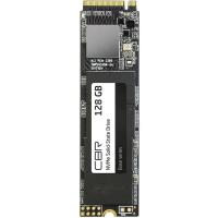 CBR SSD-128GB-M.2-BS24b, ���������� SSD-����������, ����� "Base", 128 GB, M.2 2280, PCIe 3.0 x4, NVMe 1.3, 3D TLC NAND, R/W speed up to 1700/1400 MB/s, TBW (TB) 120, OEM
