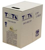  TWT UTP, - LANMASTER TWT-5EUTP2PT-WH, 2 , .5e, PVC, 305 , 