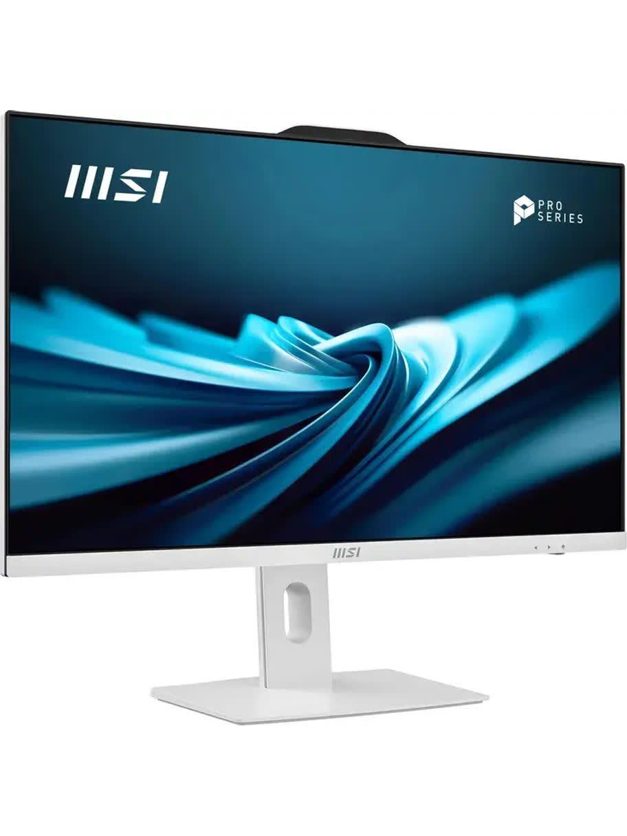 Моноблок MSI Pro AP272P 14M-1211RU, 27" (1920x1080) IPS 100 Гц/Intel Core i5-14400/16 DDR5/512 ГБ SSD/Intel UHD Graphics/Windows 11 Pro/Клавиатура, мышь, Белый (9S6-AF8322-1211)