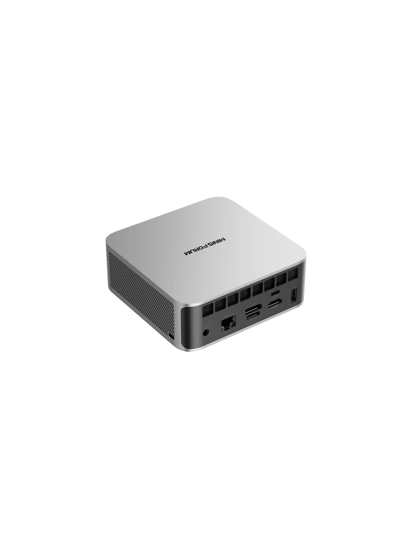 Мини-ПК MINISFORUM M1 Pro, Intel Core Ultra 5 125H/16 ГБ DDR5/512 ГБ SSD/Intel Arc Graphics/Windows 11 Pro, серебристый (M1PRO-125H/16GB+512GB)