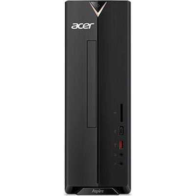 Компьютер Acer Aspire XC-1660, SFF, i3 10105 (3.7), 8Gb, 1Tb 7.2k + SSD256Gb, UHDG 630, CR, Eshell, GbitEth, WiFi + BT, 180W, черный(DT.BGWER.017)