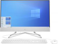 Моноблок HP 24-df1057ur 23.8" Full HD i3 1125G4 (2) 8Gb SSD256Gb MX330 2Gb CR Windows 11 GbitEth WiFi BT 65W клавиатура мышь Cam белый 1920x1080