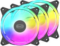    PCCooler F3 T120 ARGB BK 3IN1, Black, 3pcs