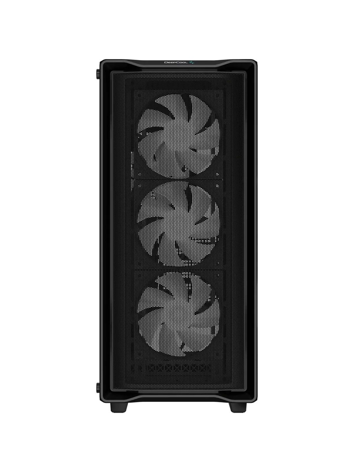 Корпус Deepcool CC560 MESH V2 без БП, боковое окно (закаленное стекло), 3x120мм ARGB LED вентилятор спереди и 1x120мм ARGB LED вентилятор сзади, черный, ATX