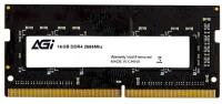  DDR4 SODIMM 16Gb, 2666MHz, CL19, 1.2V, AGI AGI266616SD138 Retail