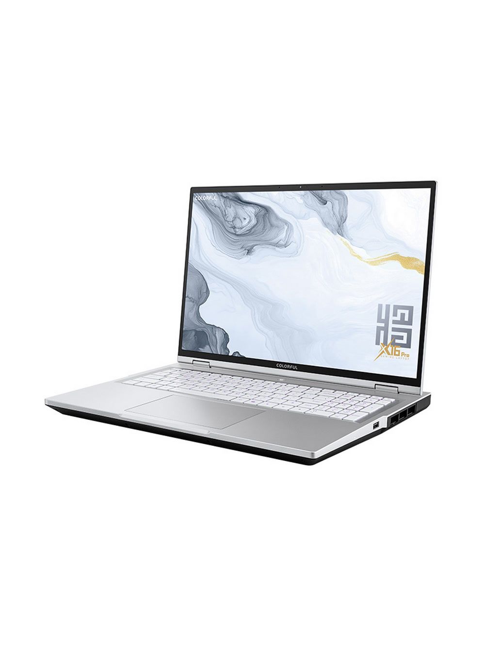 Ноутбук Colorful X16 Pro-HD76A3201TS-W-C2A, 16" (2560x1600) IPS 180 Гц/Intel Core i7-14650HX/32 ГБ DDR5/1024 ГБ SSD/NVIDIA GeForce RTX 5060 для ноутбуков (8 Гб)/Windows 11 Home, Белый (A10207000007)