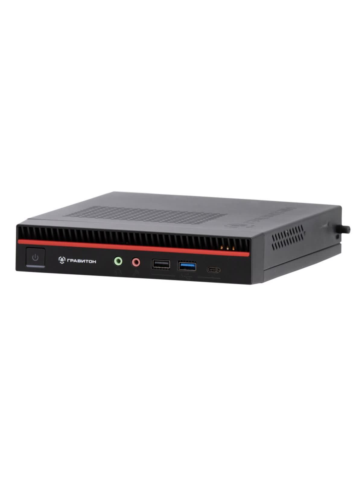 Мини-ПК Гравитон Д13И, Intel Core i5-12400/16 ГБ DDR4/1024 ГБ SSD/Intel UHD Graphics/Windows 11 Pro/Клавиатура, мышь, черный (231752)