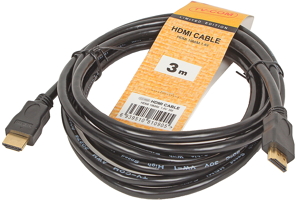  TV-COM HDMI - HDMI v1.4, 3m (CG501N-3M)