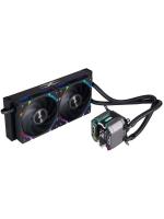 ������� �������� ���������� 1STPLAYER X-240E Black / 2x120mm, ARGB, 7-segment display, 250W TDP / X-240E-BK
