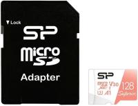 ���� ����� microSD 128GB Silicon Power Superior A1 microSDXC Class 10 UHS-I U3 100/80 Mb/s