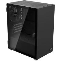  MiniTower AEROCOOL CS-111-G-BK-V1 black mATX,  , USB2.0+USB3.0 4711099476800