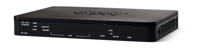  Cisco RV160 VPN Router (RV160-K8-RU)