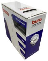 Кабель сетевой Buro BU-CCA-050-100m UTP 4 пары cat5E solid CCA 100м серый