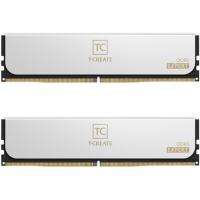   TEAM GROUP DDR5 TEAMGROUP T-Create Expert 32GB (2x16GB) 6400MHz CL32 (32-39-39-84) 1.35V White (CTCWD532G6400HC32ADC0)