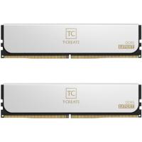   TEAM GROUP DDR5 TEAMGROUP T-Create Expert 32GB (2x16GB) 6400MHz CL32 (32-39-39-84) 1.35V White (CTCWD532G6400HC32ADC0)