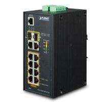   PoE  PLANET IP3 IGS-5225-8P2T2S L2+/L4 8-Port 1000T 802.3at PoE + 2-Port 10/100/1000T + 2-Port 100/1000X SFP 