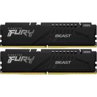  DDR5 2x32GB 5600MHz Kingston KF556C36BBEK2-64 Fury Beast Black RTL PC5-44800 CL36 DIMM 288-pin 1.25 single rank Ret