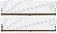   DDR4 Netac Shadow S 32GB (2x16GB) 3200MHz CL16 1.35V / NTSSD4P32DP-32W / White / with radiator