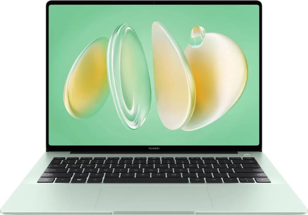 Ноутбук HUAWEI MateBook 14 FlemingH, 14.2" (2880x1920) OLED 120 Гц/Intel Core Ultra 5 125H/16 ГБ DDR5/1024 ГБ SSD/Intel Arc Graphics/Без системы, Зеленый (53014HYC)