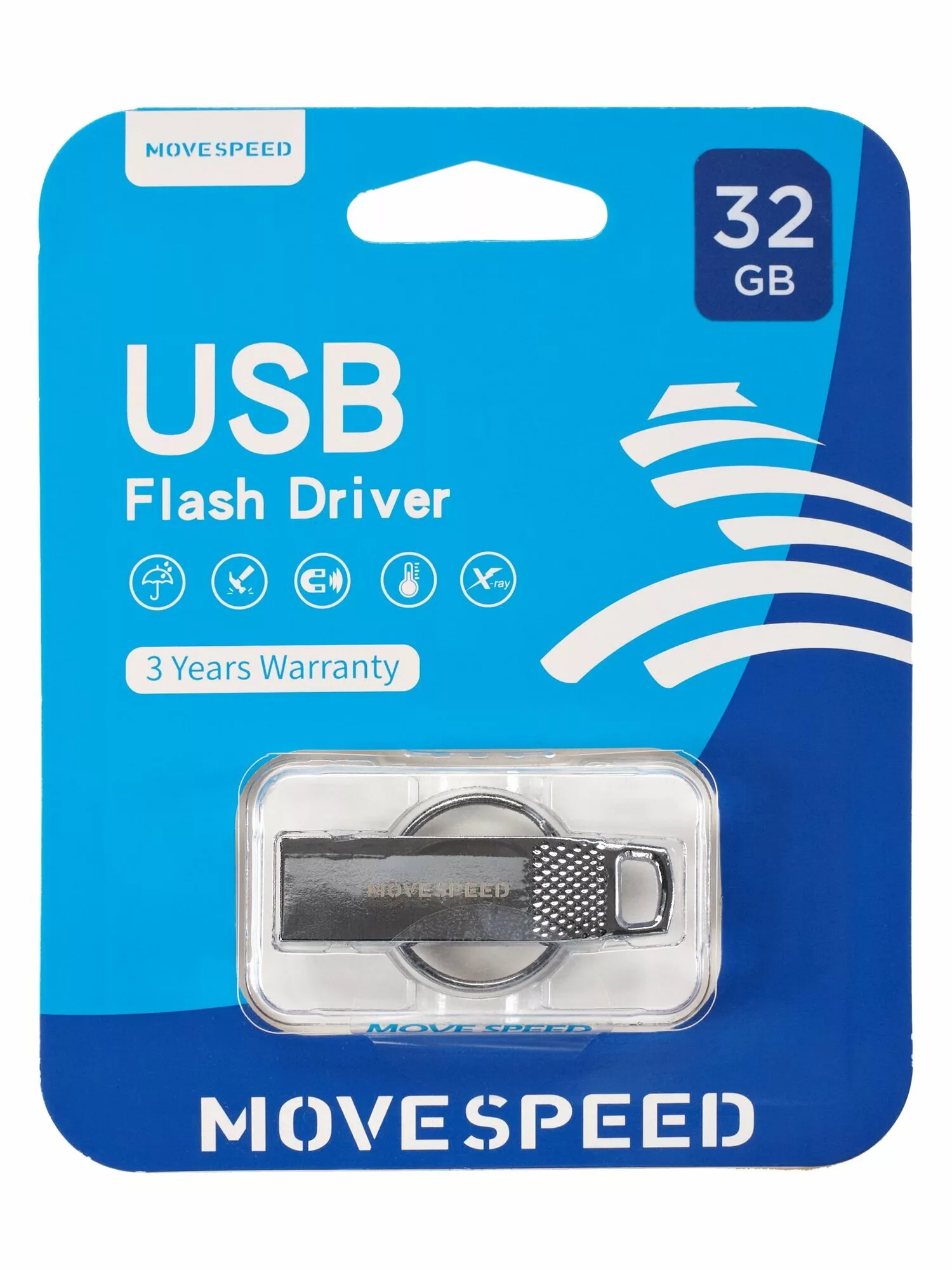 Мув спид. USB 8gb move Speed YSUSD металл серебро.