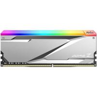 DDR 5 DIMM 32Gb (16Gbx2) 6400Mhz, Netac Z NTZED5P64DP-32S RGB DDR5-6400 32GB (16GB x 2) C32 Silver,  