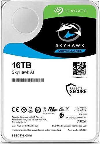 Ƹ  16Tb SATA-III Seagate SkyHawk AI ST16000VE002