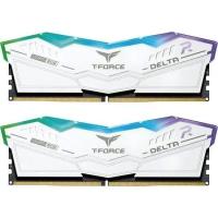   DDR5 TEAMGROUP T-Force Delta RGB 64GB (2x32GB) 5600MHz CL36 (36-36-36-76) 1.30V / FF4D564G5600HC36BDC01 / white