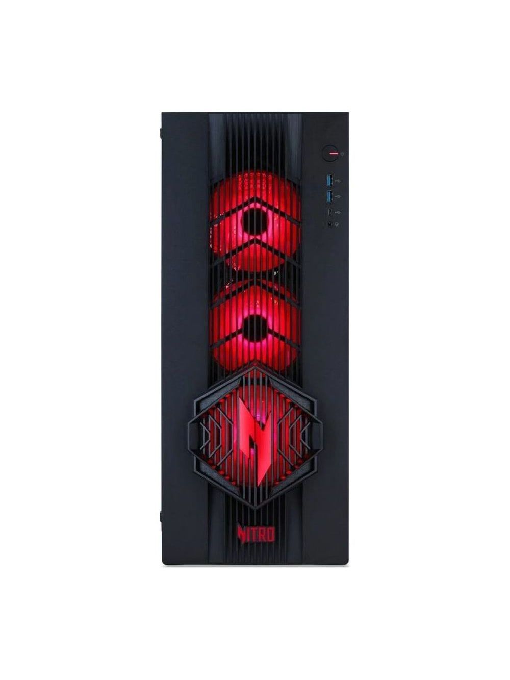 Системный блок Acer Nitro 70 N70X3D-100, AMD Ryzen 7 9800X3D/32 ГБ DDR5/1024 ГБ SSD/NVIDIA GeForce RTX 5080 (16 Гб)/Без ОС, черный (DG.E5ACD.008)