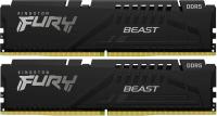   DDR 5 DIMM 32Gb PC54400, 6800Mhz, Kingston FURY Beast Black XMP CL34 (Kit of 2) (KF568C34BBK2-32)