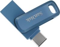 USB ���������� SanDisk Ultra Dual Drive Go USB Type-CTM Flash Drive 64GB Navy Blue